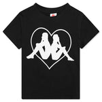 Kid's Authentic Zielona T-Shirt - Black Smoke/White Bright