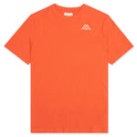 Logo Caferok T-Shirt - Orange Smutty