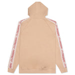 Logo Tape Apet 2 Hoodie - Beige LT/Pink LT/Red Cherry