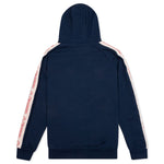 Logo Tape Apet 2 Hoodie - Blue Navy/Light Pink