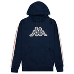 Logo Tape Apet 2 Hoodie - Blue Navy/Light Pink