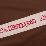 Logo Tape Apet 2 Hoodie - Brown/Pink LT/Red Cherry