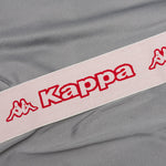 Logo Tape Artem 2 Track Jacket - Grey/Light Pink