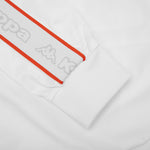 Logo Tape Artem 2 Track Jacket - White/Grey Vapor
