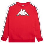 Logo Tape Ateri Sweatshirt - Red/White