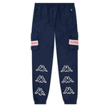 Logo Tape Dillow Pants - Blue Navy/Light Pink