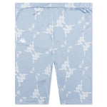 Women's Authentic Malin Bike Shorts - Baby Blue/White