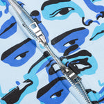 Faces Camo Hoodie - Blue