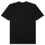 Girl Painting Tee - Black/Red
