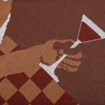 Martini Knit Polo - Brown