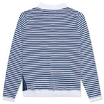 Sir Striped Knit Rugby - Blue