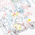 Tandem Bike Tee - White