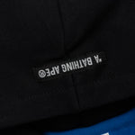 Kid's Bape Logo Layered Baseball Sweatshirt - Blue