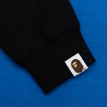 Kid's Bape Logo Layered Baseball Sweatshirt - Blue
