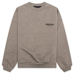 Kid's Fleece Crewneck - Heather Gray