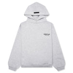 Kid's Fleece Hoodie - Light Heather Gray