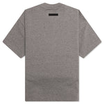 Kid's Heavy Crewneck Tee - Heather Gray