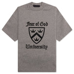 Kid's Heavy Crewneck Tee - Heather Gray