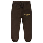 Kid's Heavy Fleece Essential Sweatpant - Brown