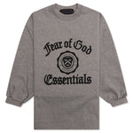 Kid's Heavy Long Sleeve Tee - Heather Gray
