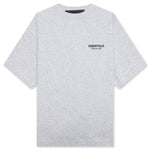 Kid's Jersey Crewneck Tee - Light Heather Gray
