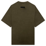 Kid's Jersey Crewneck Tee - Olive
