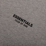 Kid's Jersey Crewneck Tee- Heather Gray