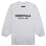 Kid's Jersey Long Sleeve Tee - Light Heather Gray