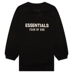 Kid's Jersey Long Sleeve Tee - Black