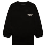 Kid's Jersey Long Sleeve Tee - Black