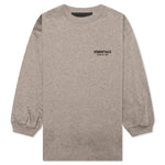 Kid's Jersey Long Sleeve Tee - Heather Gray