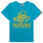 Kid's Milo Dinosaurs Reflector Print Tee - Sax