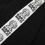 Kids Baby Milo Line Tape Relaxed Fit Crewneck Sweatshirt - Black