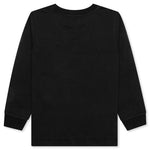Kid's ABC Camo Shark L/S Tee - Black/Pink