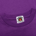 Kid's Colors Side Shark Tee - Purple