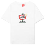 Kids Flag S/S Tee - Bleach White