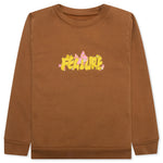 Kids Mushroom Crewneck - Ginger