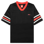 Kids Oversized Game Jersey S/S Knit - Black