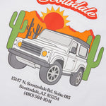 Kids Scottrover S/S Tee - White