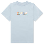 Kids Scrabble Tee - Clear Blue