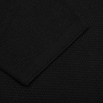 Rustic Knit T-Shirt - Black