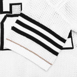Knit 24 Football Shirt - White