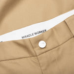 Knit Patchwork Worker Pant - Sand