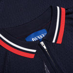 Mesh Polo - Navy