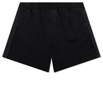 Knitted Panel Shorts - Black