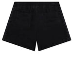 Knitted Panel Shorts - Black