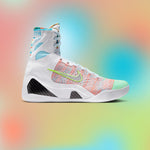 Kobe IX Elite High Protro 'What The Kobe?' - White/Reflective Silver/Chlorine Blue