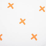 4 x 4 Biggie S/S Tee - White/Orange