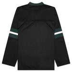 L/S Detroit Mesh T-Shirt - Black/Conifer/Wax