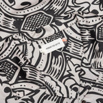 L/S Printed Woven - Black